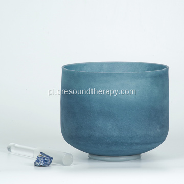 Q&#39; / Sound Uzdrawianie Blue Crystal Heal Bowl